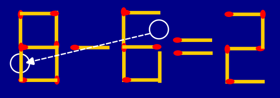 マッチ棒クイズ答え